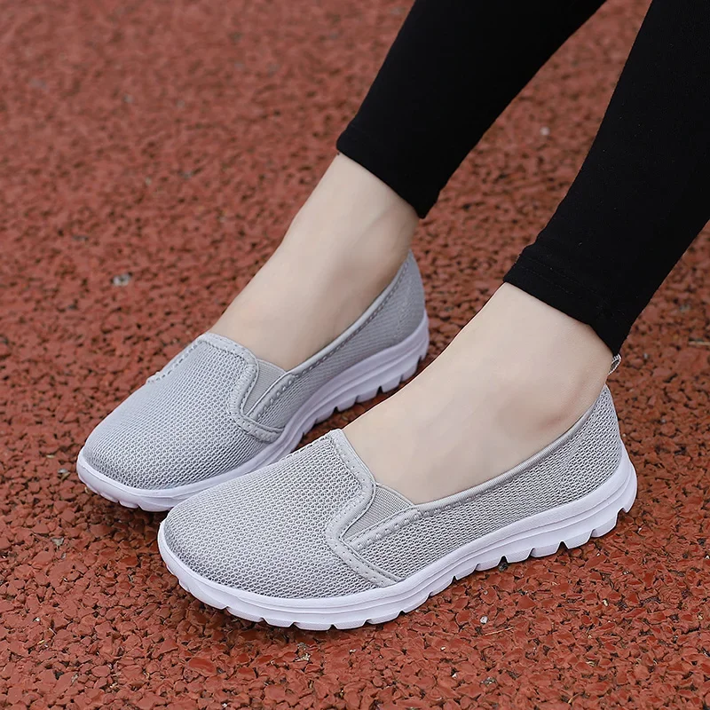 Lolita Shoes Original 2024 Pointed Toe Shoes Laceless Ballerinas Woman 2024 Summer 2024 Female Sneakers Tenis Tennis Soft Soles