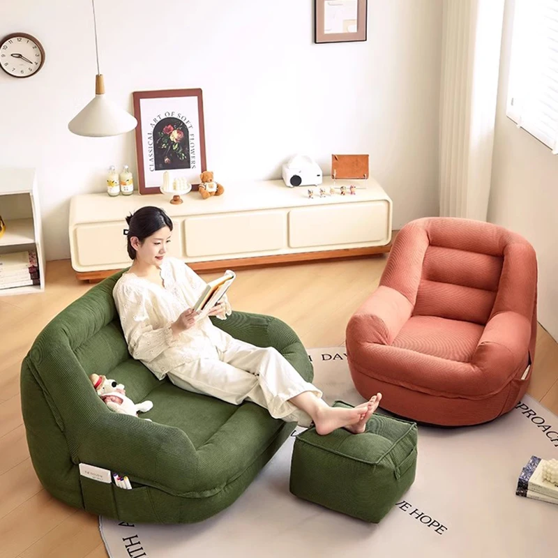 White Individual Sofa Girl Comfortable Mini Bedroom Small Sofa Nordic Corner Single Muebles Para Salas Modernos Home Furniture image 5