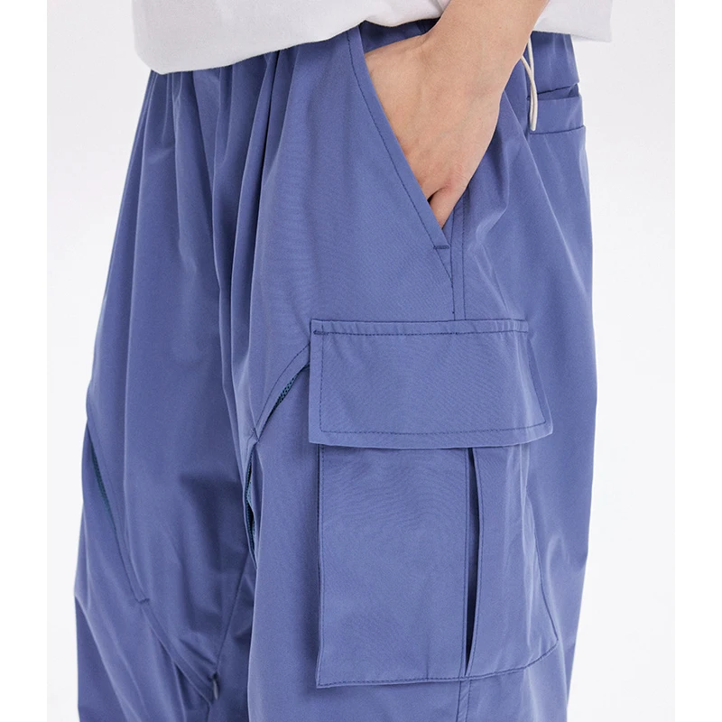 Уличная горная серия, влагоотводящие быстросохнущие брюки с эластичной сеткой, повседневные брюки унисекс для пешего туризма