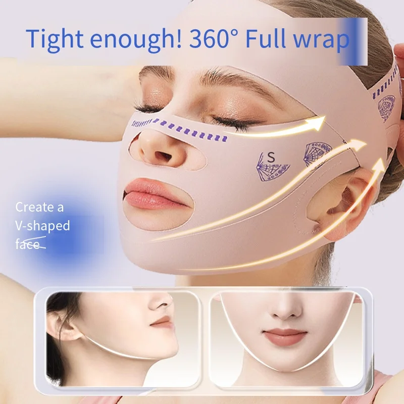 Women Face Slimming Bandage Face Lifting Belt V Line Shaper Cheek Chin Lift UP Strap Prevent Wrinkles Beauty Facial Care Tools