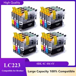 Compatible LC223 LC221 LC 223 for Brother Printer Ink Cartridge DCP-J562DW J4120DW MFC-J480DW J680DW J880DW J5320DW