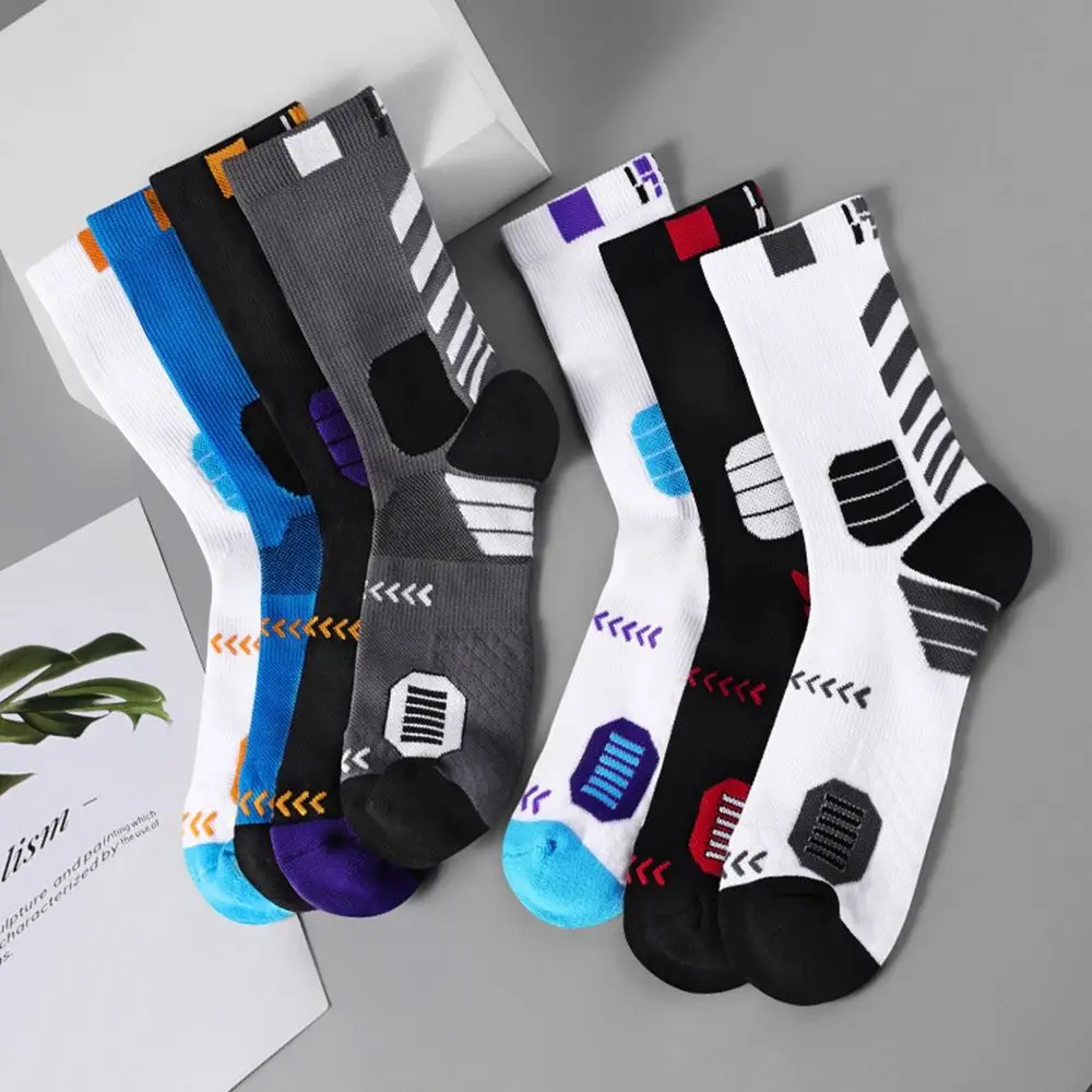 

Summer Basketball Socks Reduce Shock Soccer Socks Running Football Stockings Professional Sports Socks Cycling Sock Men Women