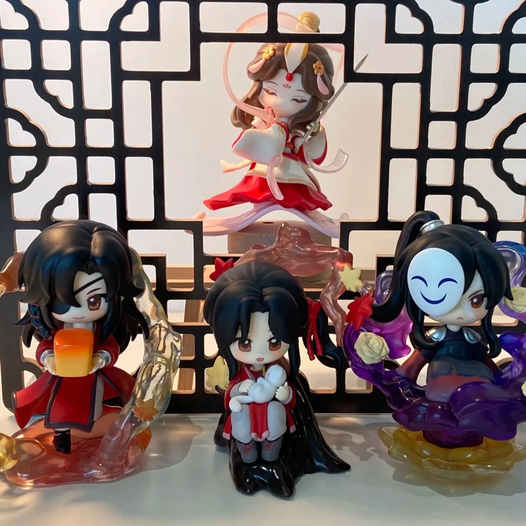 

Genuine Heavenly Official Blessing Danqing Fenghua Series Blind Box Kawaii Xie Lian Hua Cheng Trendy Play Model Toy Surprise Box
