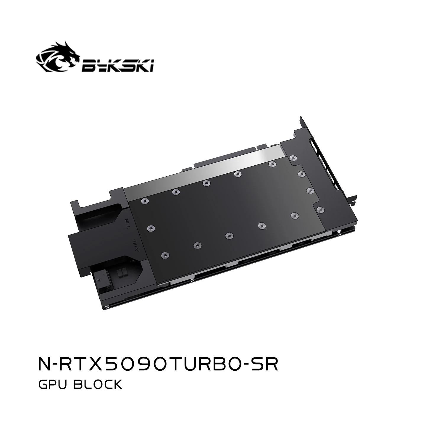 

Водяной блок графического процессора Bykski N-RTX5090TURBO-SR для NVIDIA RTX 5090 D7 Turbo V1/видеокарты с вентилятором/плотных водных видов