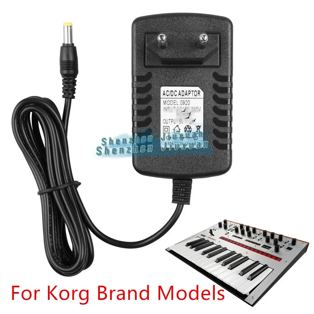 for Korg Monologue KA350 Volca Series Charger For Keyboard Instrument Accessories 9V AC Power Supply Adapter Mains replacement