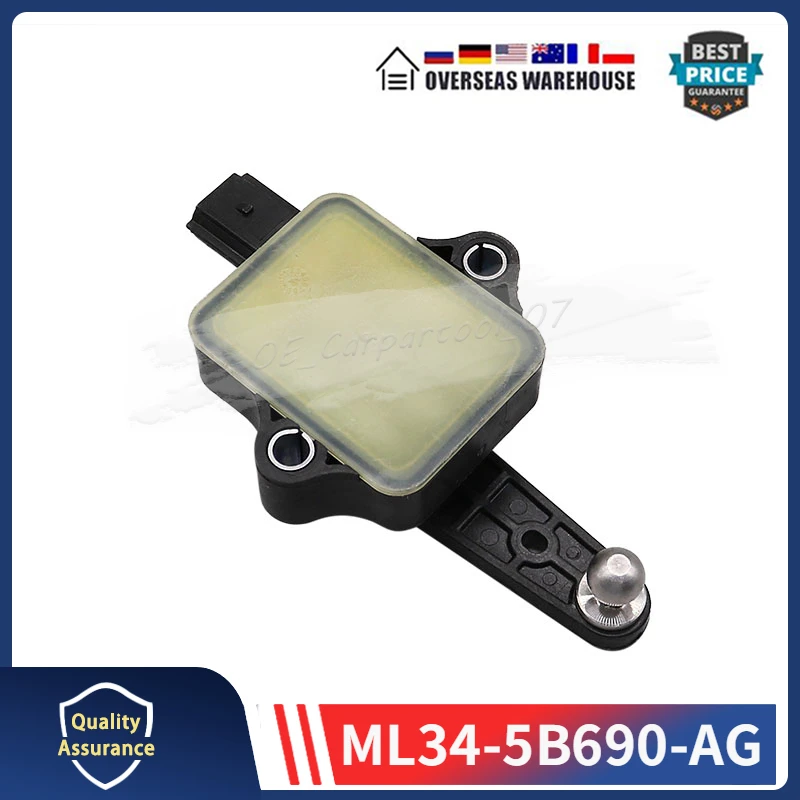 

ML34-5B690-AG для Ford F-150 2021 2022 2023 левый боковой датчик уровня высоты езды 1 шт. ML345B690AG