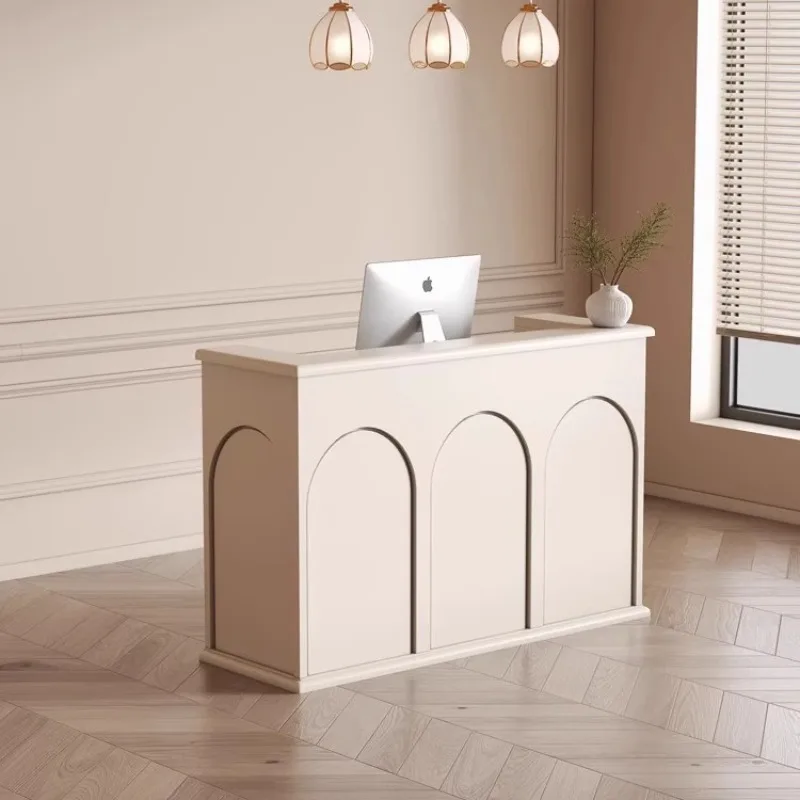 

Nordic Modern Design Counter Cosmetics Multifunctional Reception Desk High-quality Salon Cabinet Cameron Business Furniture