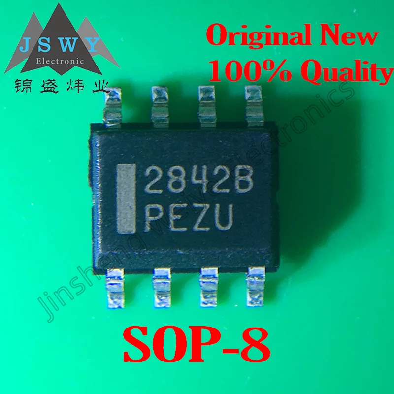 

(10/50PCS) UC2842B UC2842 SOP-8 New Original Spot Current Mode PWM Controller Chip Fast Delivery