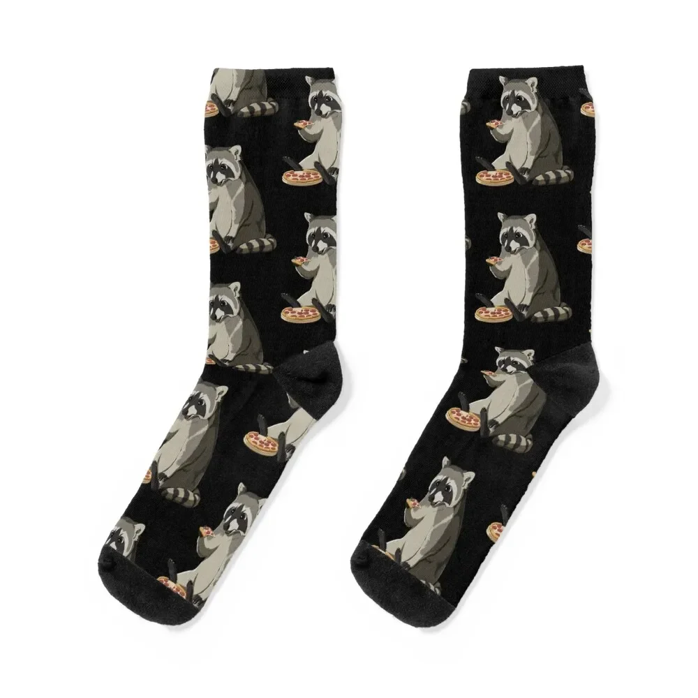 

Raccoon Pizza Food Lover Socks Toe sports Stockings compression Boy Socks Women's