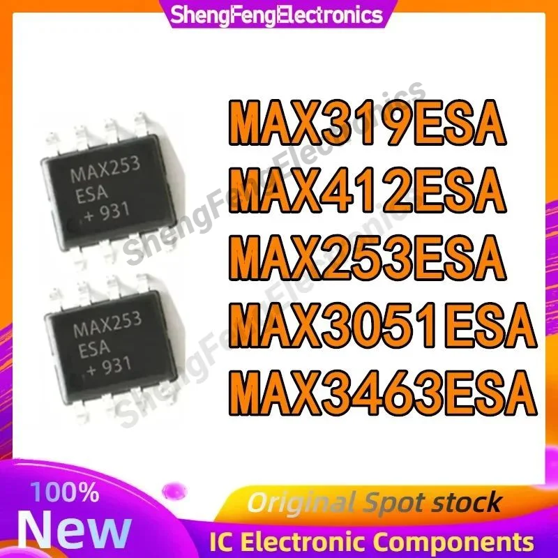 

10 шт. MAX253ESA MAX319ESA MAX412ESA MAX3051ESA MAX3463ESA SOP-8 микросхема 100% новый оригинальный на складе