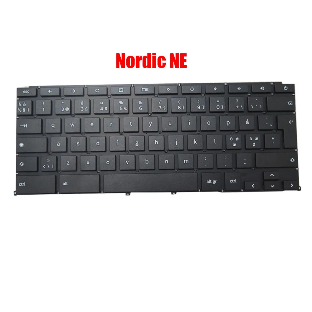 

Laptop Keyboard For Chromebook 20G9C KT0120G9CK02NEA01 Nordic NE