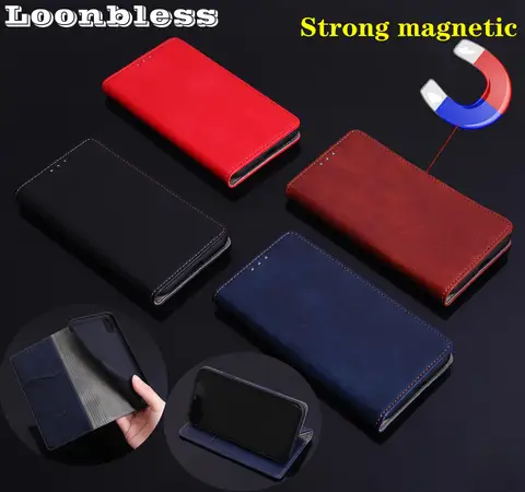 Lenovo A5 Leather Flip Cover 2018 LOONBLESS