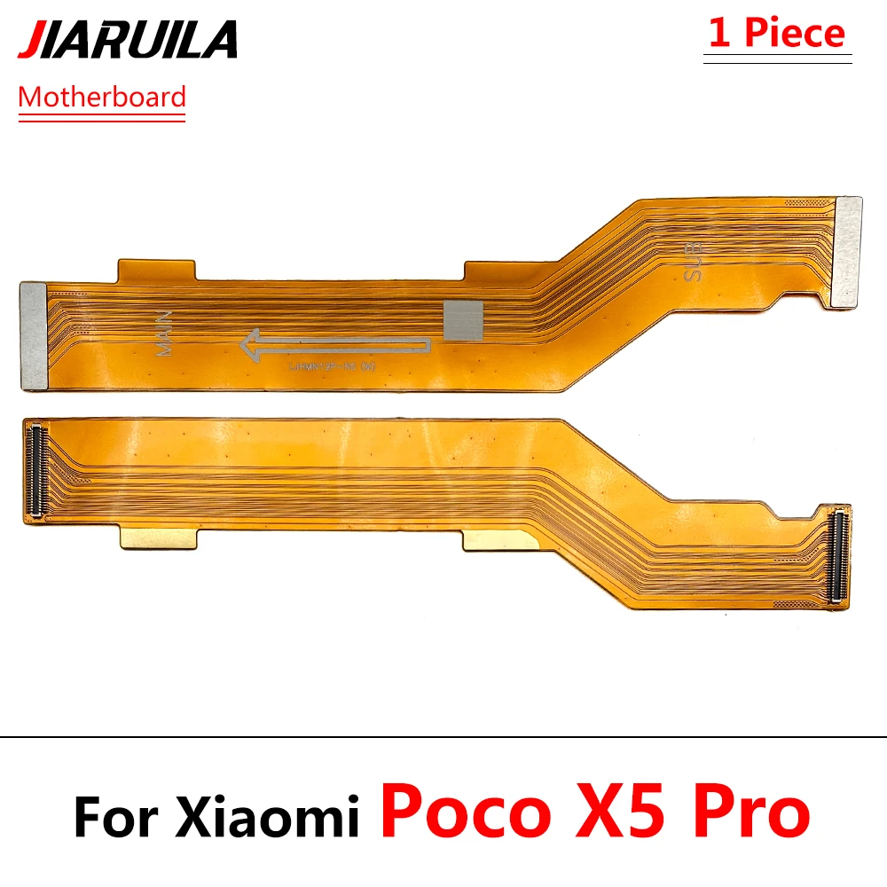 Imagem -06 - Substituição Principal Placa Mãe Conector Lcd Display Board Flex Fita para Xiaomi Poco x3 f4 gt f2 Pro f3 f1 m4 x4 Pro 4g 5g 60 Pcs