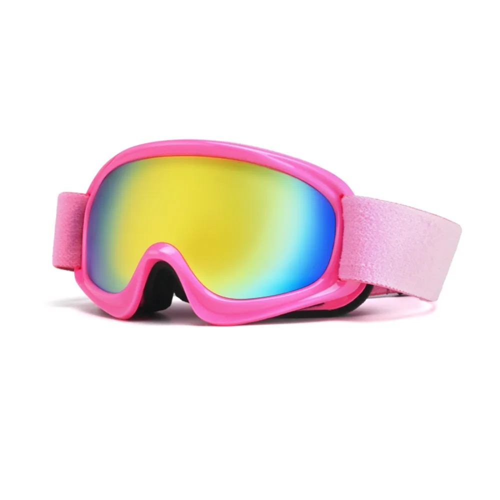 

New Cute Ski Goggles Windproof Anti-fog UV400 Skiing Glasses High Definition Coldproof Anti-Fog Ski Goggles For Age 4-14