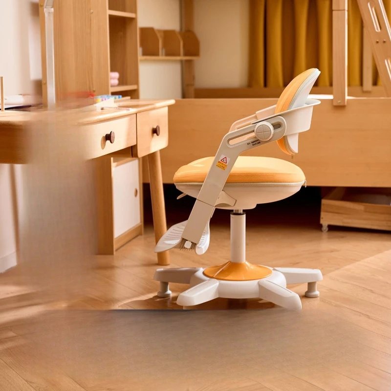 Children's study chair, correct sitting position adjustment pedal, can be lifted and lowered
