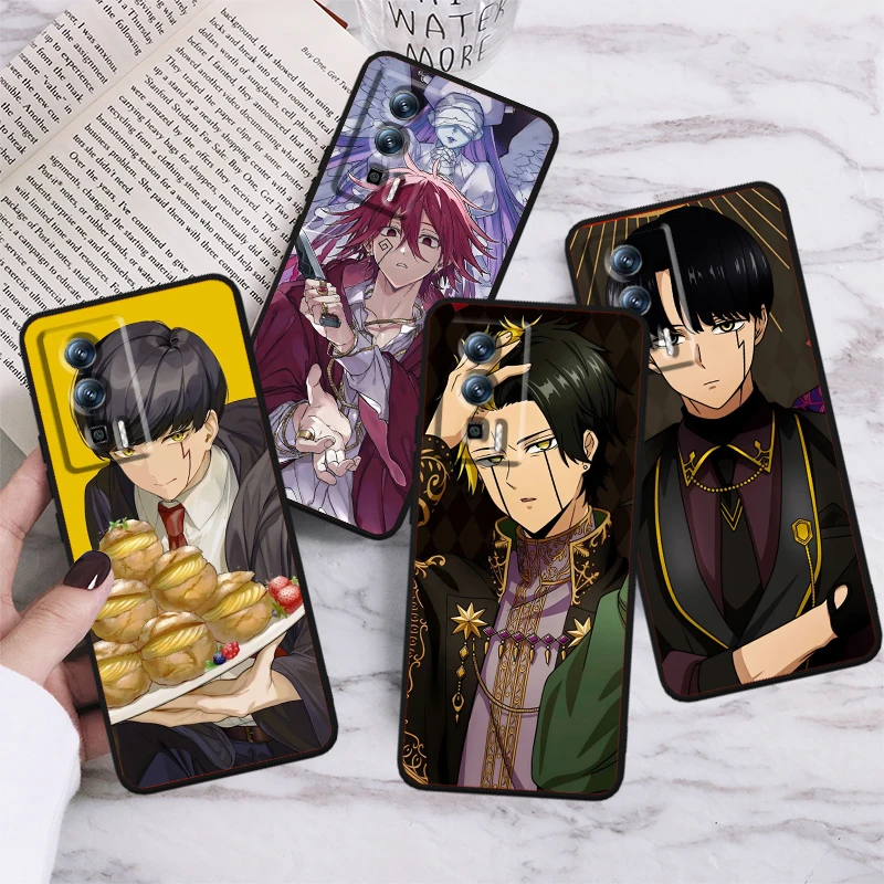 

MASHLE Anime Cool Cute For Xiaomi Redmi 9A 9C 9AT 10C 9 9T 10 12C 13C A3 12 K60 A1 K50 K40 5G Black Funda Phone Case