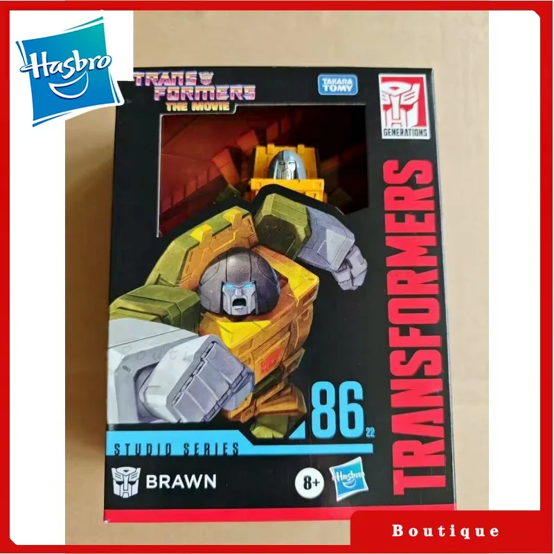 Auf Lager Hasbro Transformers Toys Studio Series Deluxe Class SS-86-22 Brawn Cybertron Autobots Actionfiguren Sammlergeschenke