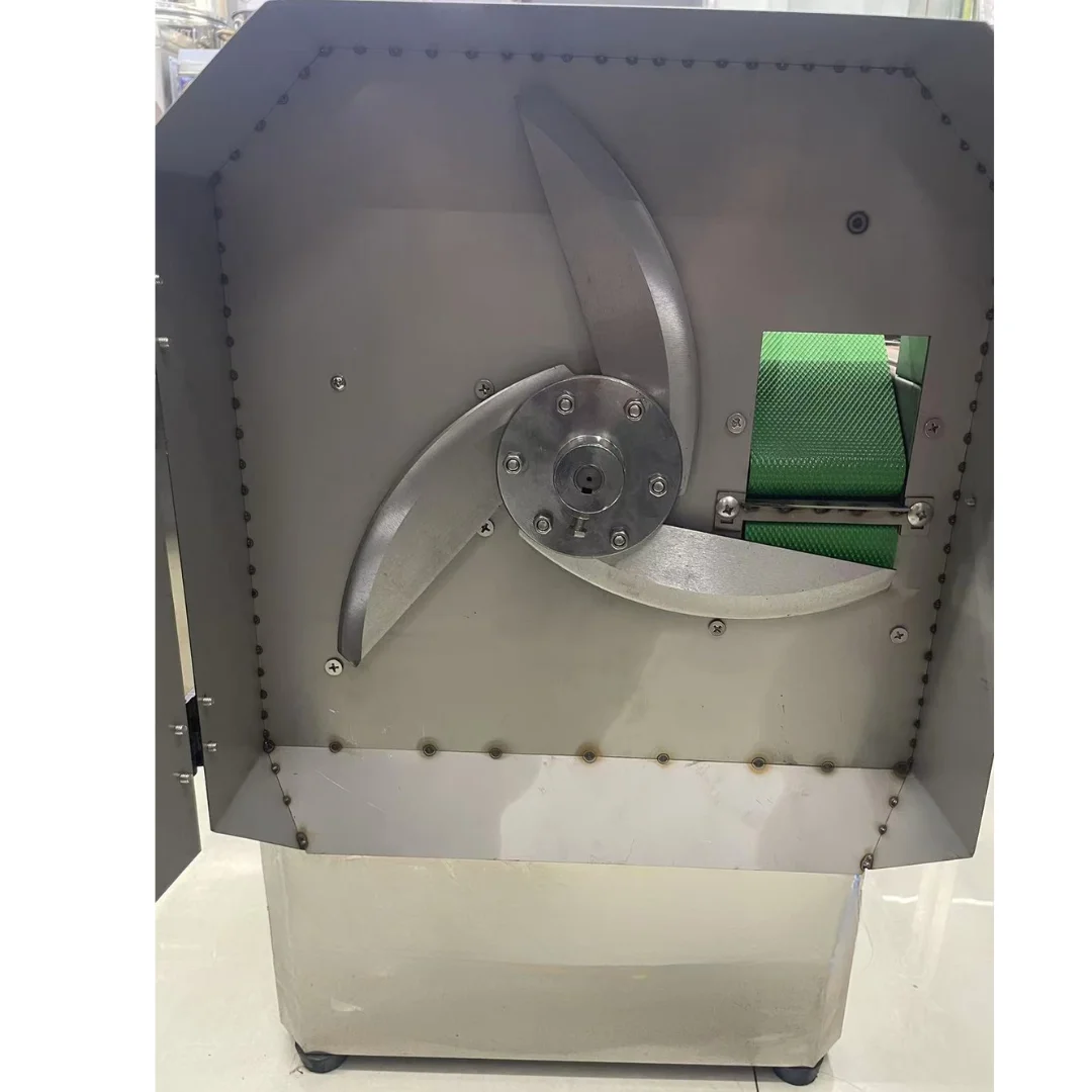 Vegetable Cutter Food Processor Machine with Conveyor Belt
