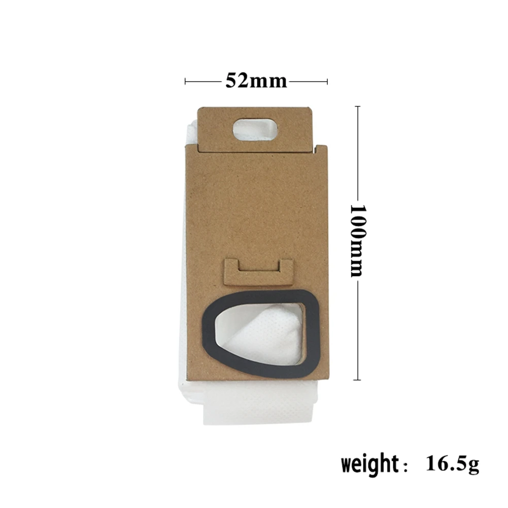 12 Pcs for Xiaomi Roborock H6 H7 Robot Vacuum Cleaner Non Woven Dust Bag Professional Replacement Parts