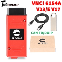 Professional Diagnostic VNCI 6154A V23.01 Engineer V17 Supports CAN FD/DOIP Protocol Wireless For AUDI/VW 6154 Original Driver