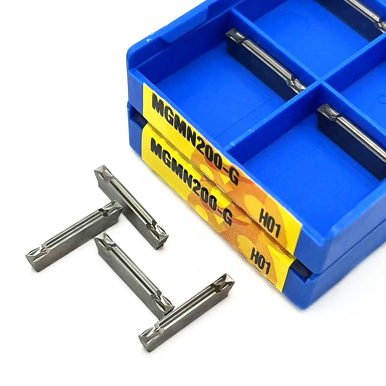 10PCS High quality MGMN200 G H01 Aluminum Turning Carbide Insert Copper and Aluminum MGMN Grooving Cutting Tool MGMN200 G H01