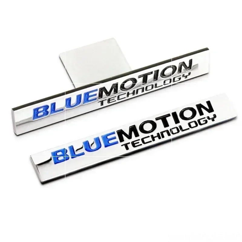 3D Car Trunk Grill Badge Bluemotion Emblem Refit Stickers For VW Passat B8 Polo Golf 6 7 Logo Bluemotion Volkswagen Accessories