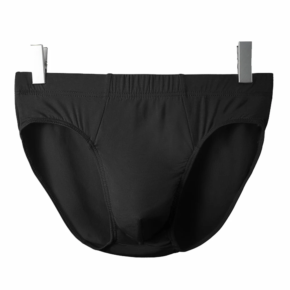 

Мужское хлопковое бесшовное нижнее белье, трусы из дышащей ткани и эластичные трусы с мешочком для удобной носки