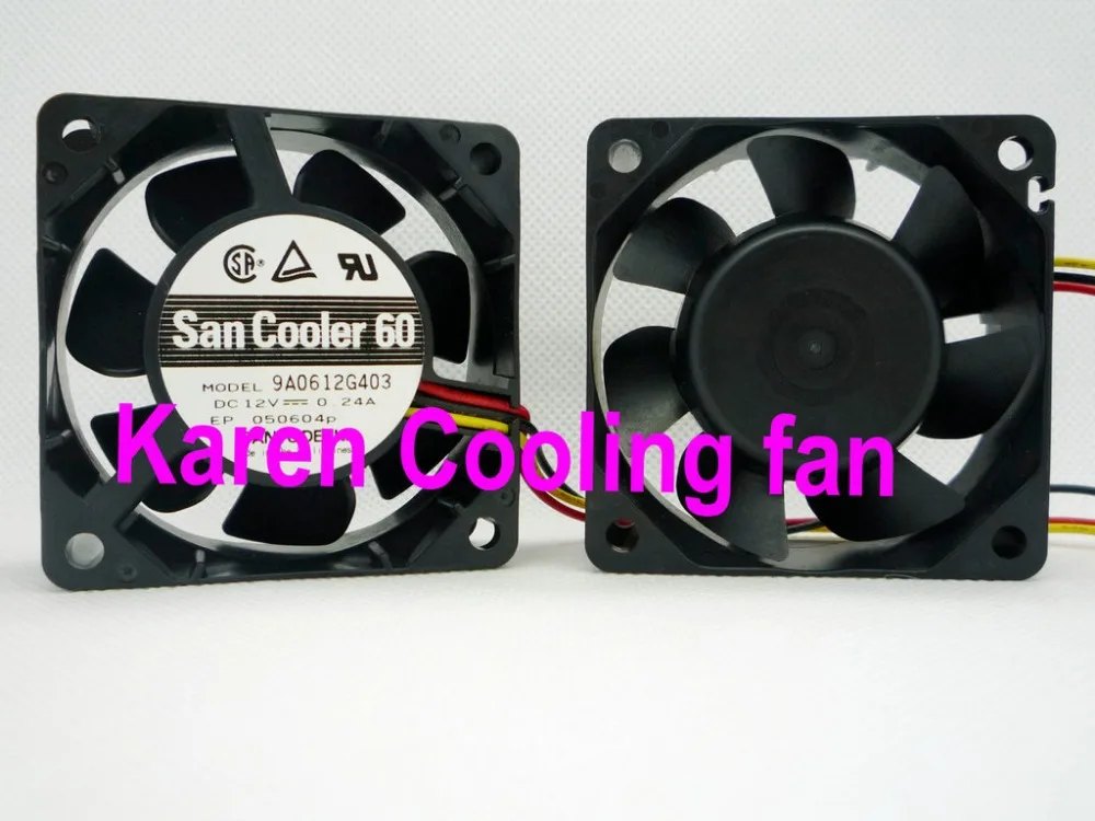 

6025 12v 0.24a 9A0612G403 cpu cooler heatsink axial Cooling Fan