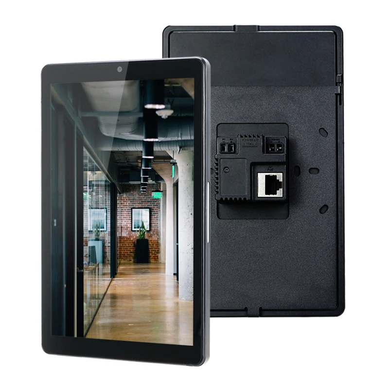 

8 Inch 800* 1280 High Resolution LCD IPS Android RJ45 Smart Touch Panels for Hotel
