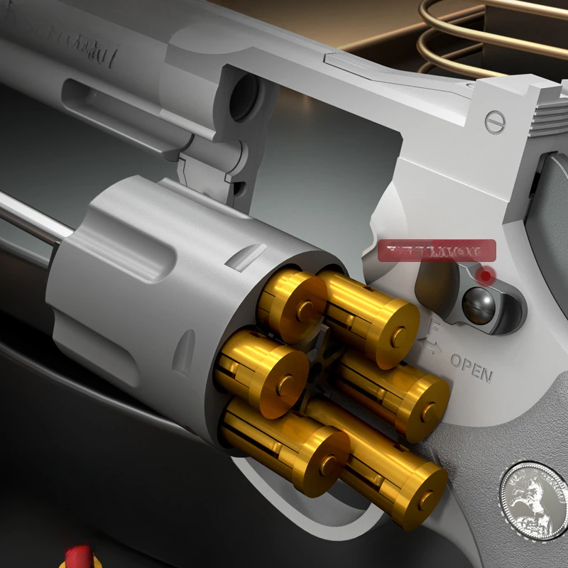 Soft Bullet Compatible with ZP5 Revolver Gun Burst 357 Simulation Ejection Toy Pistol Part Adult Boy Child Toy Gun Accessory