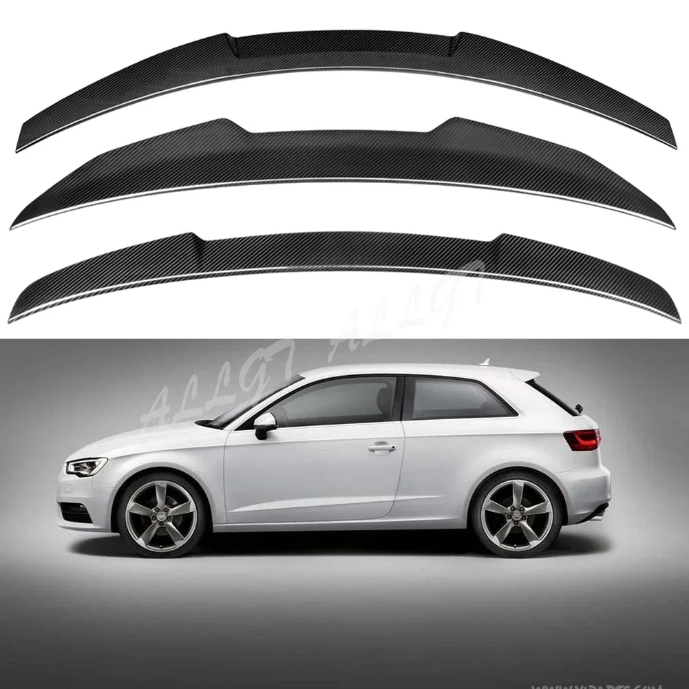 Carbon Fiber Car Spoiler For Audi A3 8V 2013 2014 2015 2016 2017 2018 2019 2020