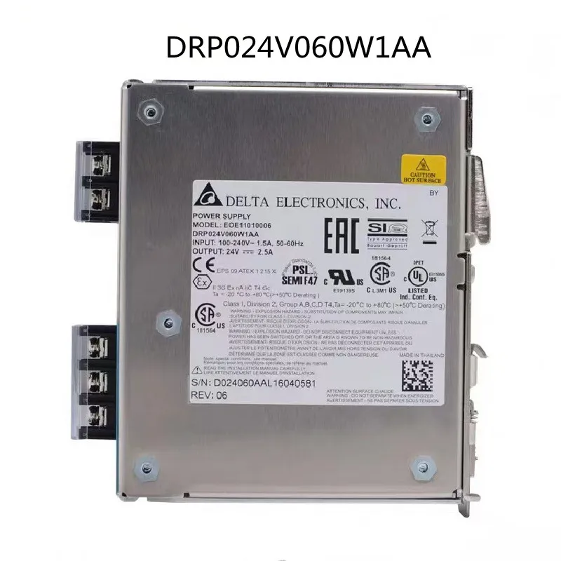 

100%New original DRP024V060W1AZ 60W 24V2.5A D0116888 DRP024V060W1AA