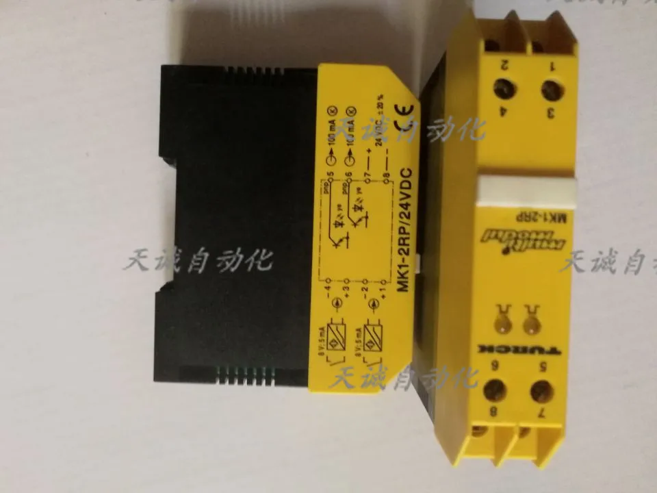 

Original Turck Safety Barrier TURCK MK1-2RP/24VDC Safety Relay MK1-2RP