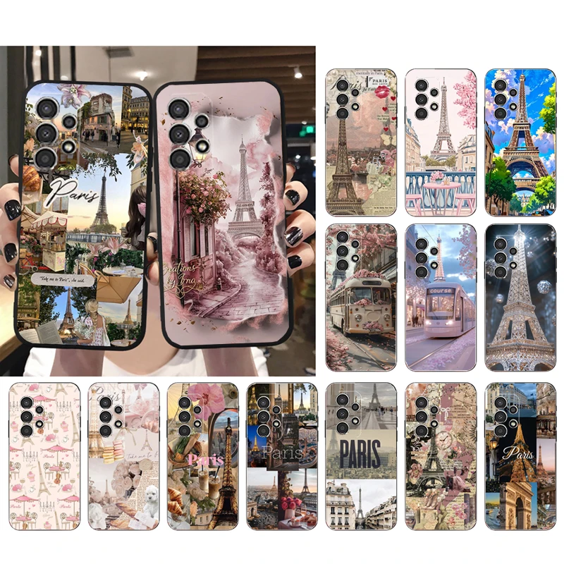 باريس قضية الهاتف لسامسونج A55 A16 A56 A36 A35 A15 A53 A54 A33 A34 A25 A05S A52 A52S A14 A24 A26 A71 #4