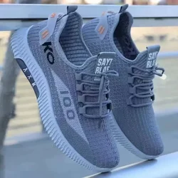 Sneakers shoes men Lightweight Breathable Running Walking Male Footwear Soft Sole Lace-up Shoes Man Scarpe Men's sneaker tenis