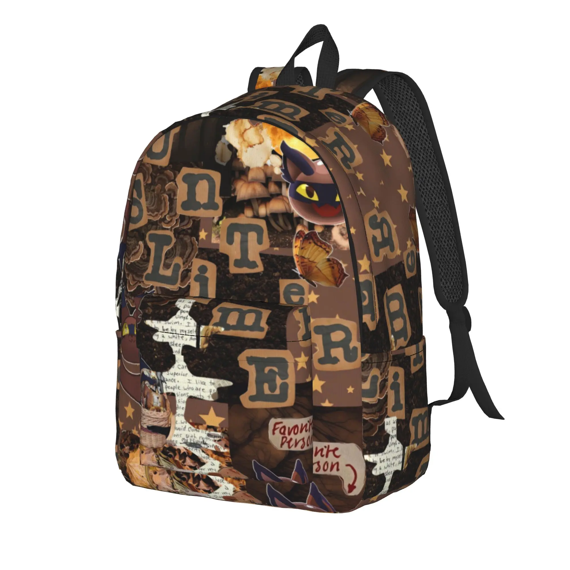 Vintage Letter Slime Rancher Backpack  Style Backpacks Girl College Print High School Bags Designer Rucksack