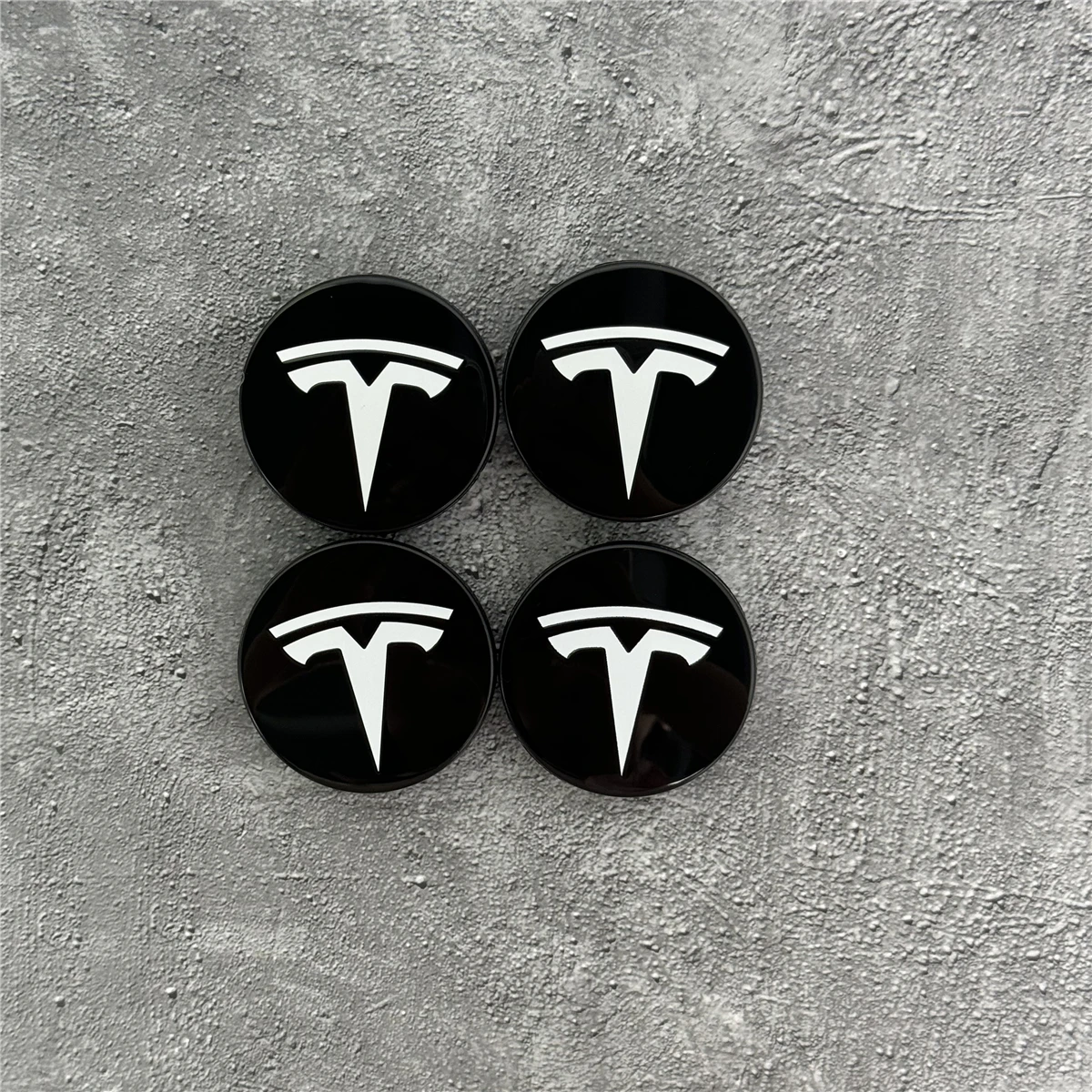 4PCS/Set 56MM GR Sport Emblem Wheel Center Hub Cap Car Rims Cover Hubcaps  For Tesla Model 3 Y X S