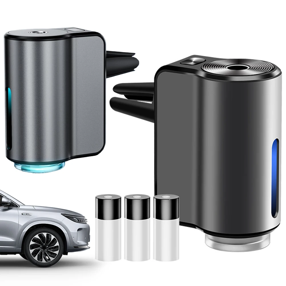 Electric Aroma Diffuser with 3 Essential Oil Car Air Vent Humidifier Air Outlet Aroma Diffuser for Removing Odors Car Accessory