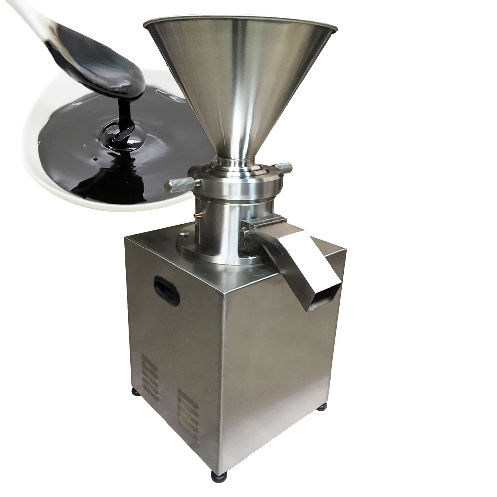 Colloid Mill Machine Tomatos Machine Sauce Peanut Butter Making Machine Cocoa Paste Grinder Colloid Mill For Grease