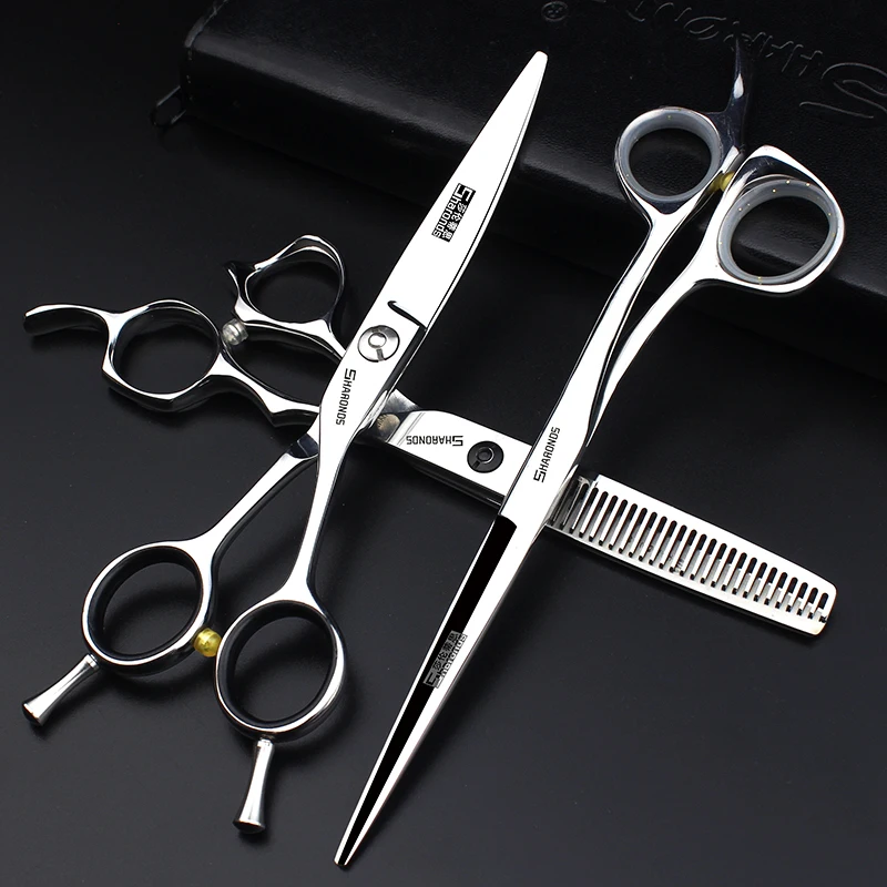 professional hair cutting scissors set Hairdressing Scissors Exclusive Hairstylist Barbers Shears 5.5/6/6.5 Inch  Cutting Tools