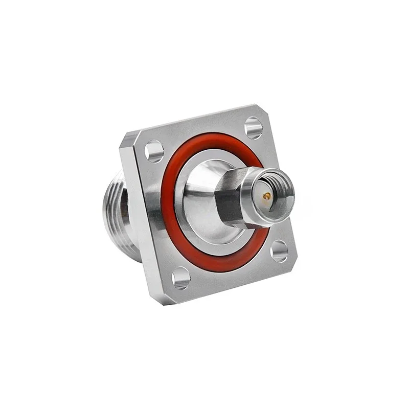 High Frequency Connector N/SMA-KFJ-2 N Female To SMA Male 4-hole Flange Waterproof Ring 11G