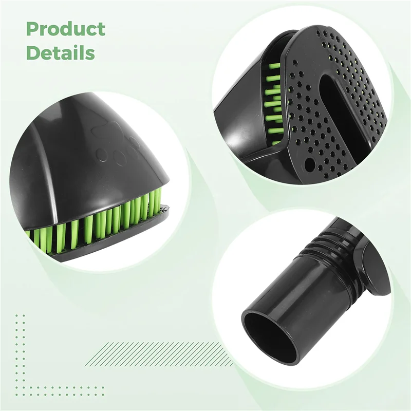 ABFI 애완 동물 고양이 개 손질 브러시 진공 청소기 부착 도구 느슨한 머리 신랑 32Mm 손질 갈퀴 도구