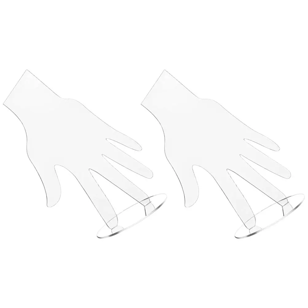 

Набор из 2 акриловых подставок для украшений: держатели для браслетов, колец, ожерелий, органайзер для ювелирных изделий, стереоскопическая подставка для хранения, прозрачная.