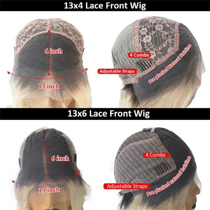 Perruque Lace Front Wig Naturelle Bouclée, Cheveux Humains, Couleur Blond Miel Platine, 13x6, Pre-Plucked