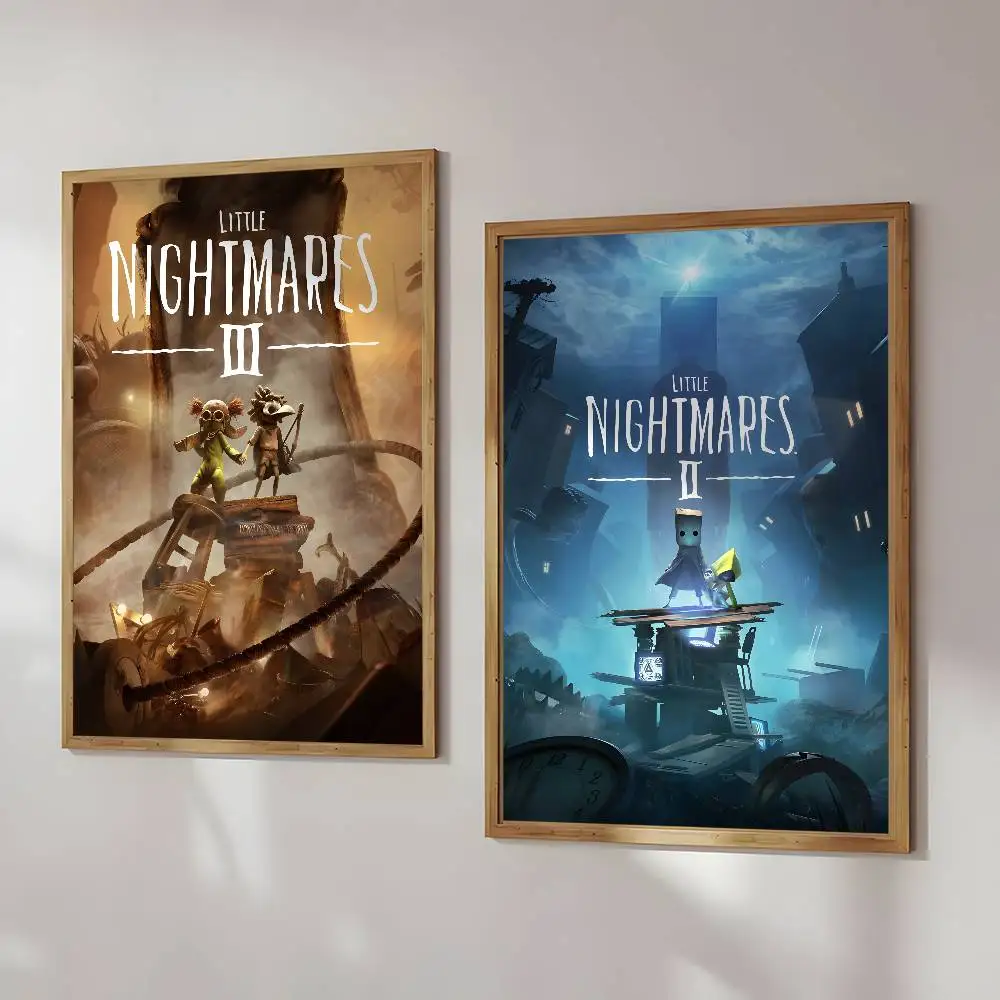 Game L-Little Nightmares Anime Poster High-Quality Aesthetic Wall Painting Stickers For Dormitory And Living Room Decor