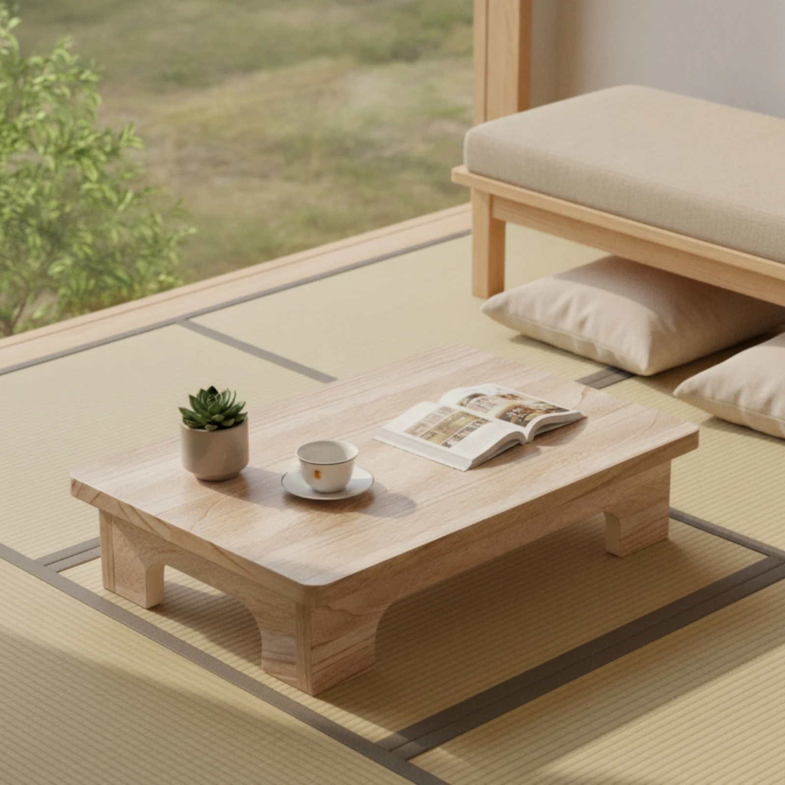 Japon Çay Masası Masif Ahşap J - Coffee Tea Nook incelemesi ve fiyatı