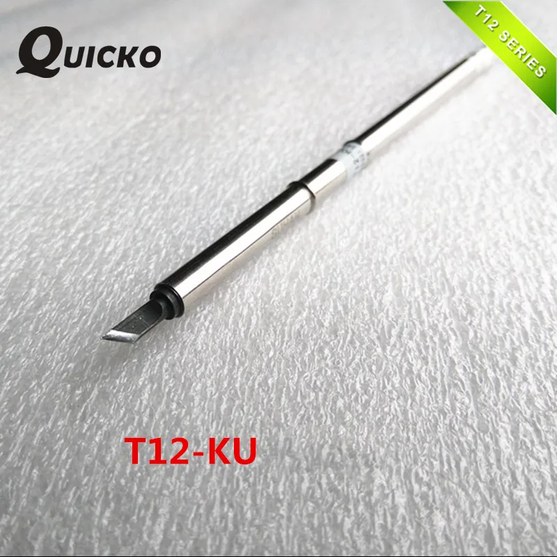Imagem -02 - Quicko-pontas de Ferro de Solda Ferramentas de Solda para T12 Handle Station Xa-t12-k ku Ils Bc2 Ferro de Solda 7s Estanho de Alto Grau de Alta Qualidade