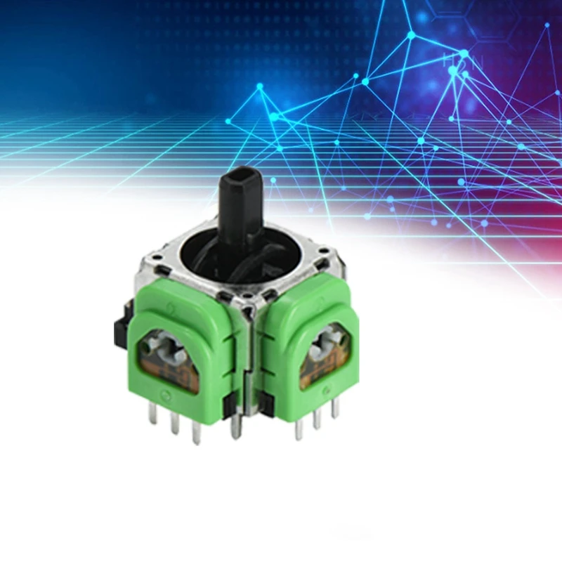 RISE-10PCS For PS5 Hall Electromagnetic Joystick Gen 3 Adjustable Hall 3D Joystick For PS5 Game Console Repair Accessories