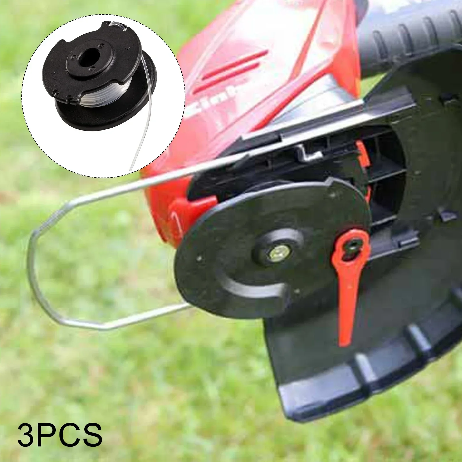 3pcs 1.65mm Grass Trimmer Cutting Line Spool 5metres Nylon Cutting Wire For Grass Trimmer GE-CT 18/28 Li/18/28 Li TC