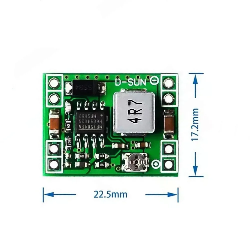 5PCS MP1584 DC-DC Step Down 24V 12V 5V 3V Power Supply Module MP1584EN 3A Adjustable Buck Converter for Arduino Replace LM2596
